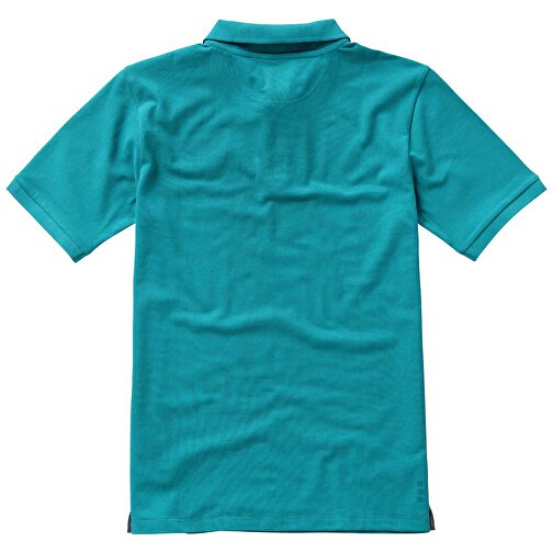 Calgary Poloshirt Für Herren , aquablau, Piqué Strick 100% BCI Baumwolle, 200 g/m2, XL, , Bild 11