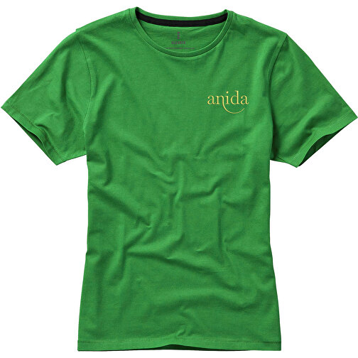 Nanaimo – T-Shirt Für Damen , farngrün, Single jersey Strick 100% BCI Baumwolle, 160 g/m2, XXL, , Bild 4