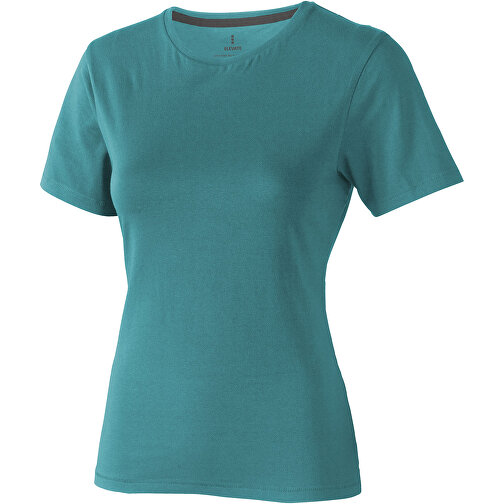 Nanaimo – T-Shirt Für Damen , aquablau, Single jersey Strick 100% BCI Baumwolle, 160 g/m2, XXL, , Bild 1