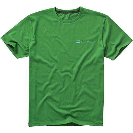 Nanaimo T-Shirt Für Herren , farngrün, Single jersey Strick 100% BCI Baumwolle, 160 g/m2, L, , Bild 4