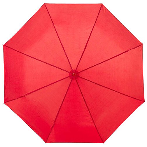 Ida 21,5' Kompaktregenschirm , rot, Polyester, 24,00cm (Höhe), Bild 8