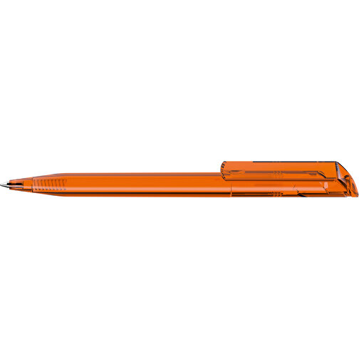 POP Transparent , uma, orange, Kunststoff, 14,71cm (Länge), Bild 3