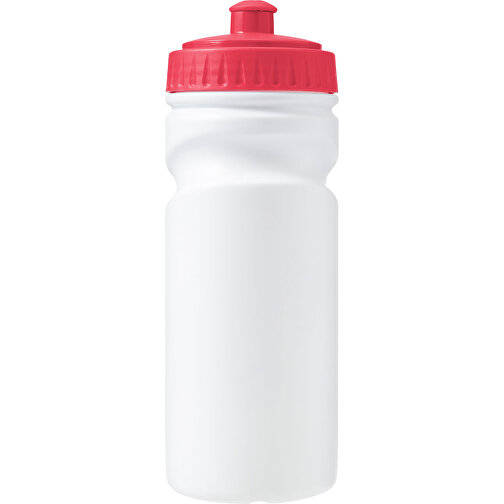 Trinkflasche Aus Kunststoff Demi , rot, PE, PP, , Bild 1