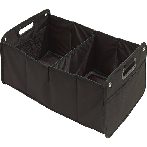 Kofferraum-Tasche CAR-GADGET , schwarz, 600D Polyester, 51,00cm x 26,00cm x 32,00cm (Länge x Höhe x Breite), Bild 2