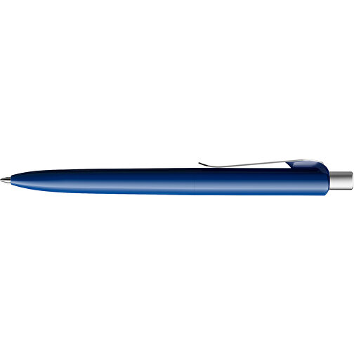 Prodir DS8 PSP Push Kugelschreiber , Prodir, marineblau/silber satiniert, Kunststoff/Metall, 14,10cm x 1,50cm (Länge x Breite), Bild 5