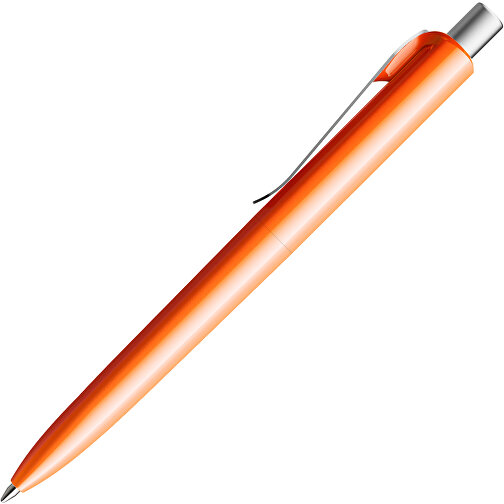 Prodir DS8 PSP Push Kugelschreiber , Prodir, orange/silber satiniert, Kunststoff/Metall, 14,10cm x 1,50cm (Länge x Breite), Bild 4