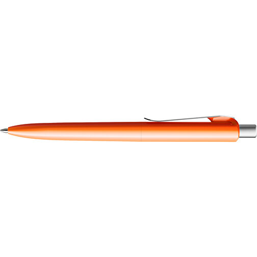 Prodir DS8 PSP Push Kugelschreiber , Prodir, orange/silber satiniert, Kunststoff/Metall, 14,10cm x 1,50cm (Länge x Breite), Bild 5