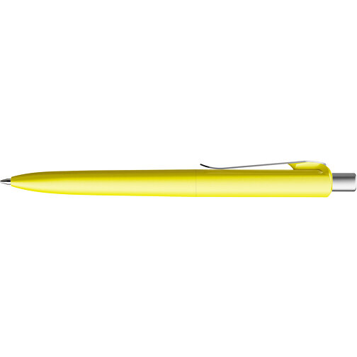 Prodir DS8 PSM Push Kugelschreiber , Prodir, lemon/silber satiniert, Kunststoff/Metall, 14,10cm x 1,50cm (Länge x Breite), Bild 5