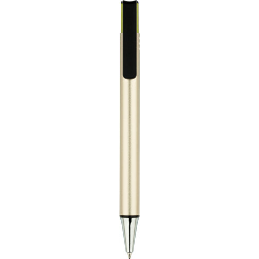 Kugelschreiber Grace , Promo Effects, grün, Metall, Kunststoff, 14,30cm (Länge), Bild 3