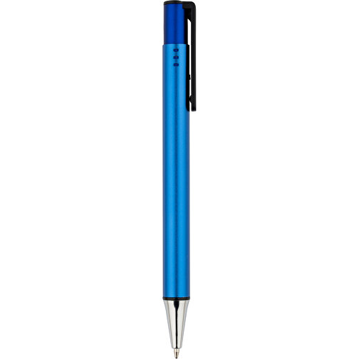 Kugelschreiber Grace , Promo Effects, blau, Metall, Kunststoff, 14,30cm (Länge), Bild 2