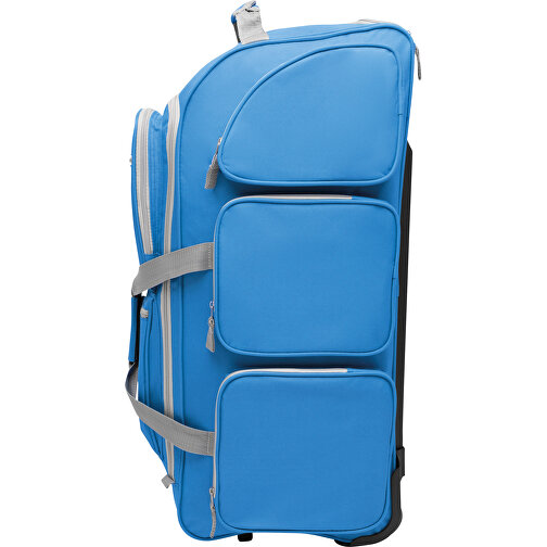 Trolley-Reisetasche 9P , blau, grau, 600D Polyester, 75,00cm x 33,00cm x 30,50cm (Länge x Höhe x Breite), Bild 6