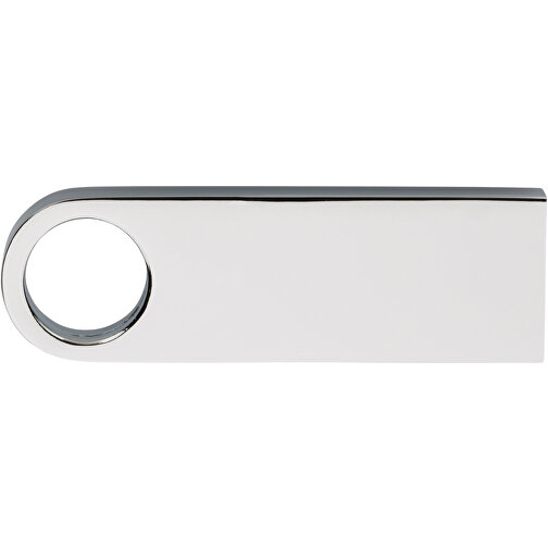 Chiavetta USB Metallo 4 GB lucente con confezione, Immagine 3