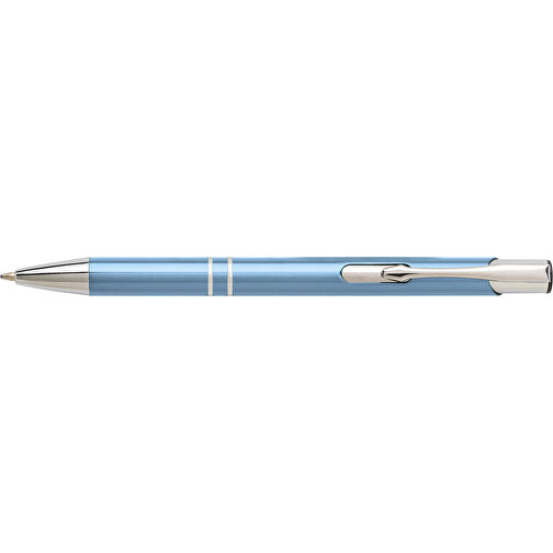 Kugelschreiber Aus Aluminium Delia , blasses blaugrün, Aluminium, Metall, , Bild 3