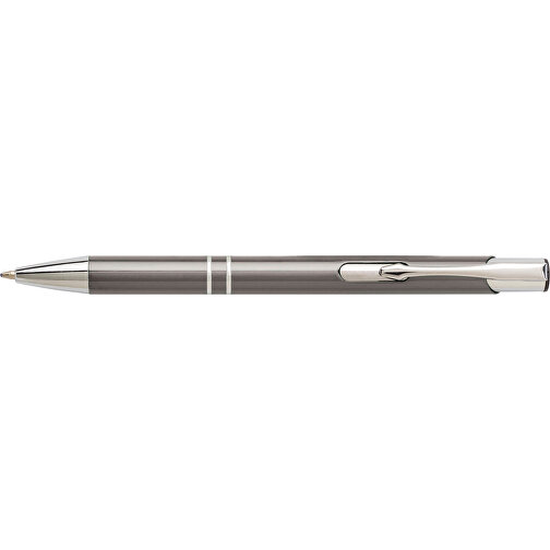 Kugelschreiber Aus Aluminium Delia , grau, Aluminium, Metall, , Bild 3