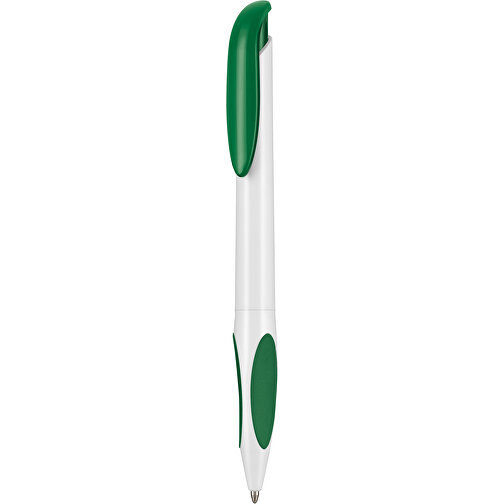 Kugelschreiber ATMOS , Ritter-Pen, weiß/minze-grün, ABS-PP-Kunststoff, 14,50cm (Länge), Bild 1