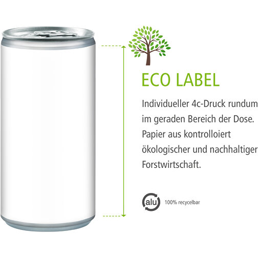 Bio Orangensaft, 200 Ml, Eco Label , Aluminium, Papier, 5,30cm x 11,20cm x 5,30cm (Länge x Höhe x Breite), Bild 4