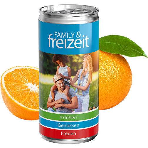 Appelsinjuice, 200 ml, Body Label, Bilde 2