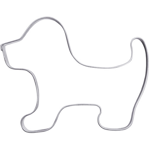 Backförmchen In Der Box - Hund , individuell, Edelstahl, Papier, Kunststoff, 10,50cm x 1,70cm x 7,50cm (Länge x Höhe x Breite), Bild 4