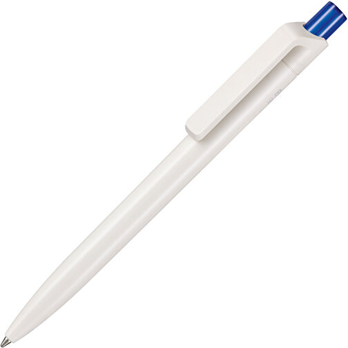 Kugelschreiber BIO-INSIDER , Ritter-Pen, weiss bio/royal-blau TR/FR, ABS-Kunststoff, 14,20cm (Länge), Bild 2