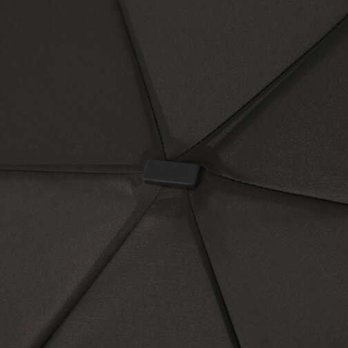 Doppler Regenschirm Hit Mini Flach , doppler, schwarz, Polyester, 23,00cm (Länge), Bild 3