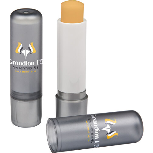 Veganer Lippenpflegestift 'Lipcare Original LipNature' , grau, Kunststoff, 6,90cm (Höhe), Bild 1