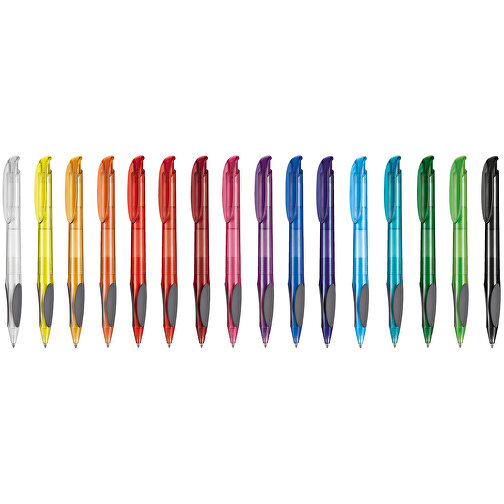 Kugelschreiber Atmos Frozen , Ritter-Pen, royal-blau TR/FR, ABS-PP-Kunststoff, 14,50cm (Länge), Bild 4