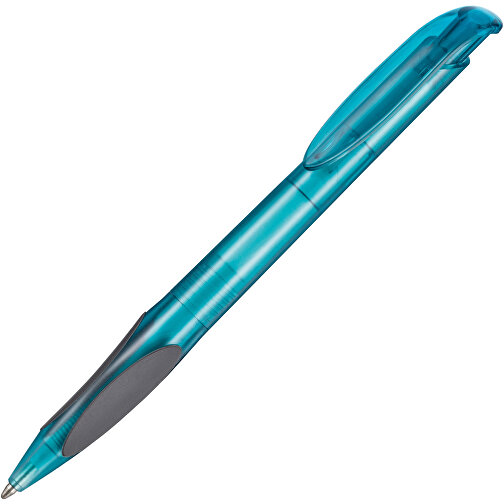 Kugelschreiber Atmos Frozen , Ritter-Pen, türkis TR/FR, ABS-PP-Kunststoff, 14,50cm (Länge), Bild 2