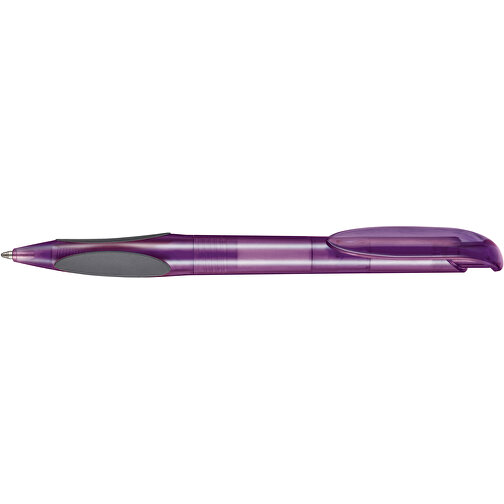 Kugelschreiber Atmos Frozen , Ritter-Pen, pflaume-lila TR/FR, ABS-PP-Kunststoff, 14,50cm (Länge), Bild 3