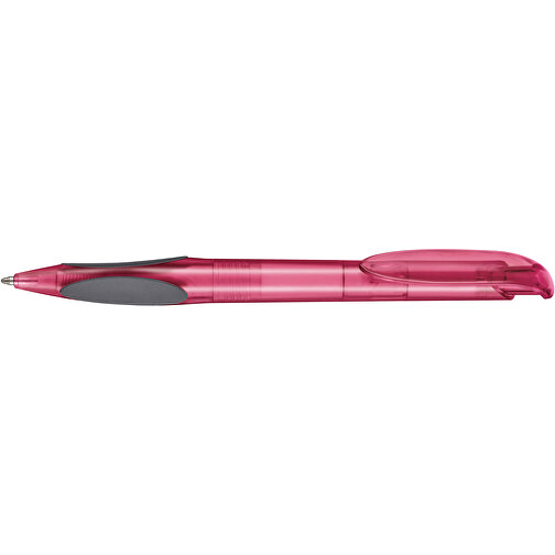 Kugelschreiber Atmos Frozen , Ritter-Pen, magenta-pink TR/FR, ABS-PP-Kunststoff, 14,50cm (Länge), Bild 3