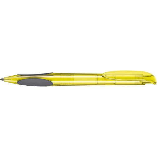 Kugelschreiber Atmos Frozen , Ritter-Pen, ananas-gelb TR/FR, ABS-PP-Kunststoff, 14,50cm (Länge), Bild 3