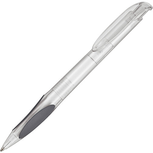 Kugelschreiber Atmos Frozen , Ritter-Pen, frost-weiß TR/FR, ABS-PP-Kunststoff, 14,50cm (Länge), Bild 2