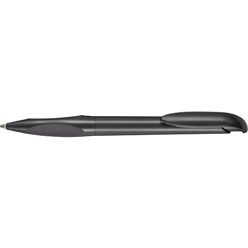 Kugelschreiber ATMOS , Ritter-Pen, dunkel grau, ABS-PP-Kunststoff, 14,50cm (Länge), Bild 3