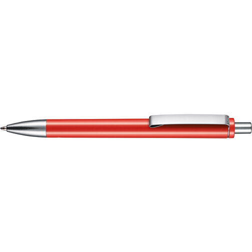 Kugelschreiber EXOS M , Ritter-Pen, koralle, ABS u. Metall, 14,10cm (Länge), Bild 3