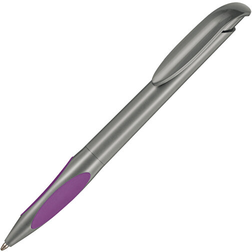 Kugelschreiber ATMOS , Ritter-Pen, sienna/fuchsia, ABS-PP-Kunststoff, 14,50cm (Länge), Bild 2