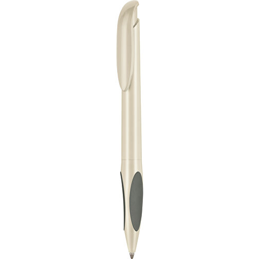 Kugelschreiber ATMOS , Ritter-Pen, elfenbein/sienna, ABS-PP-Kunststoff, 14,50cm (Länge), Bild 1