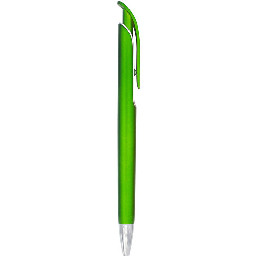 Kugelschreiber Wien Color , Promo Effects, grün, Kunststoff, 14,50cm (Länge), Bild 3