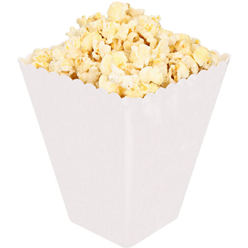 Popcornschale 'Hollywood' , weiss, Kunststoff, 14,00cm x 17,30cm x 14,00cm (Länge x Höhe x Breite), Bild 1