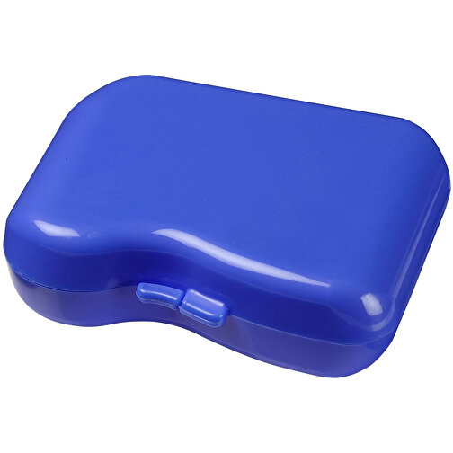 Dose 'C-Box' , standard-blau PP, Kunststoff, 10,10cm x 3,00cm x 7,80cm (Länge x Höhe x Breite), Bild 1