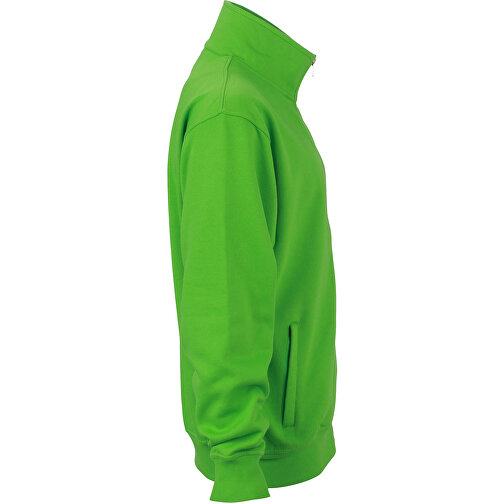 Workwear Sweat Jacket , James Nicholson, lime-grün, XS, , Bild 3