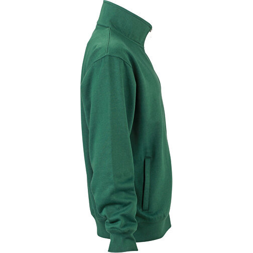 Workwear Sweat Jacket , James Nicholson, dark-grün, XS, , Bild 3
