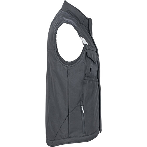 Craftsmen Softshell Vest , James Nicholson, schwarz / schwarz, 3XL, , Bild 3
