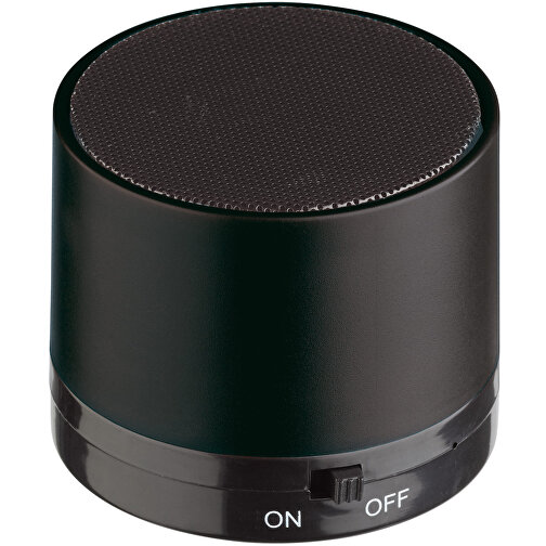 Mini Lautsprecher 3W , schwarz, ABS, 5,00cm (Höhe), Bild 1