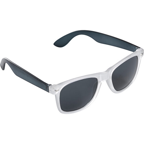 Sonnenbrille Bradley UV400 , transparent schwarz, Polycarbonat & AC, 15,00cm x 5,00cm x 15,00cm (Länge x Höhe x Breite), Bild 1