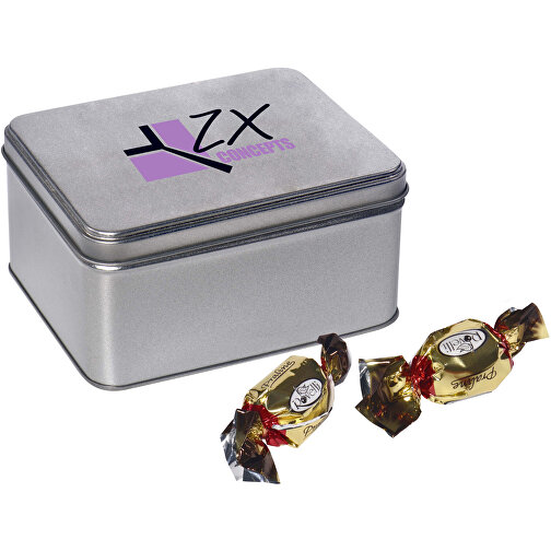 Boîte rectangulaire 0,9L avec pralines en chocolat, Image 1