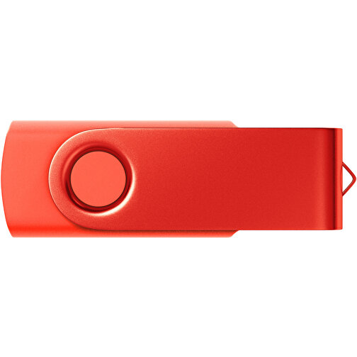 USB-Stick Swing Color 2GB , Promo Effects MB , rot MB , 2 GB , Kunststoff/ Aluminium MB , 3 - 10 MB/s MB , 5,70cm x 1,00cm x 1,90cm (Länge x Höhe x Breite), Bild 2