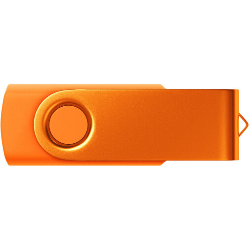 USB-Stick Swing Color 16GB , Promo Effects MB , orange MB , 16 GB , Kunststoff/ Aluminium MB , 3 - 10 MB/s MB , 5,70cm x 1,00cm x 1,90cm (Länge x Höhe x Breite), Bild 2
