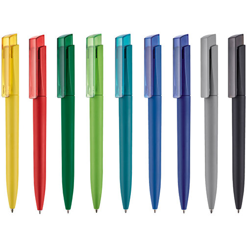 Kugelschreiber Fresh Soft ST , Ritter-Pen, nachtblau/ozeanblau, ABS-Kunststoff, 14,40cm (Länge), Bild 4