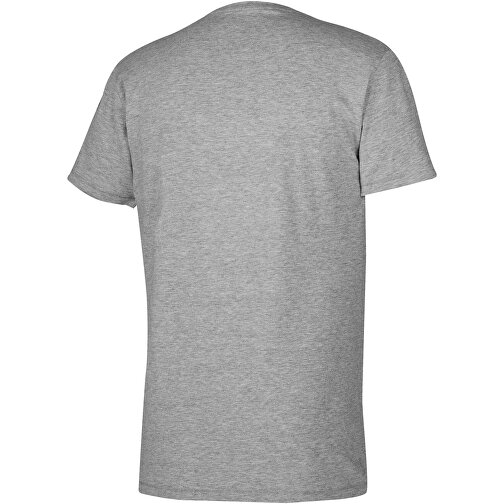 Kawartha T-Shirt Für Herren Mit V-Ausschnitt , Green Concept, grau meliert, Single jersey Strick 85% Bio Baumwolle, 10% Viskose, 5% Elastan, 200 g/m2, XL, , Bild 3