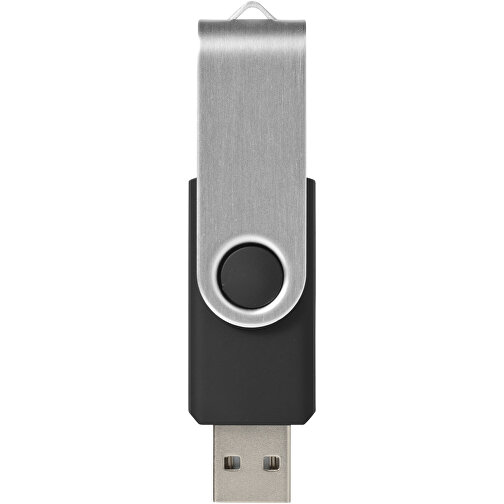 Rotate Basic 32 GB USB-Stick , schwarz MB , 32 GB , Kunststoff, Aluminium MB , 5,80cm x 1,00cm x 1,90cm (Länge x Höhe x Breite), Bild 4