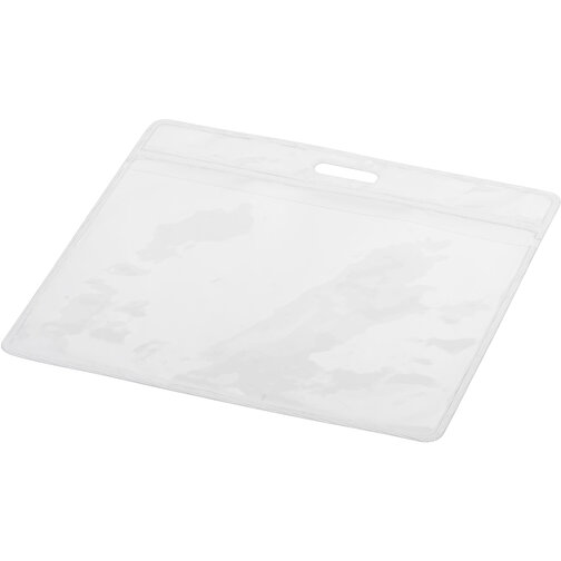 Serge Durchsichtiger Ausweishalter , transparent klar, PVC, 10,00cm x 8,80cm x 0,10cm (Länge x Höhe x Breite), Bild 1